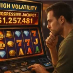 Caça‑níqueis de alta volatilidade com jackpot progressivo: estratégia e características de jogo