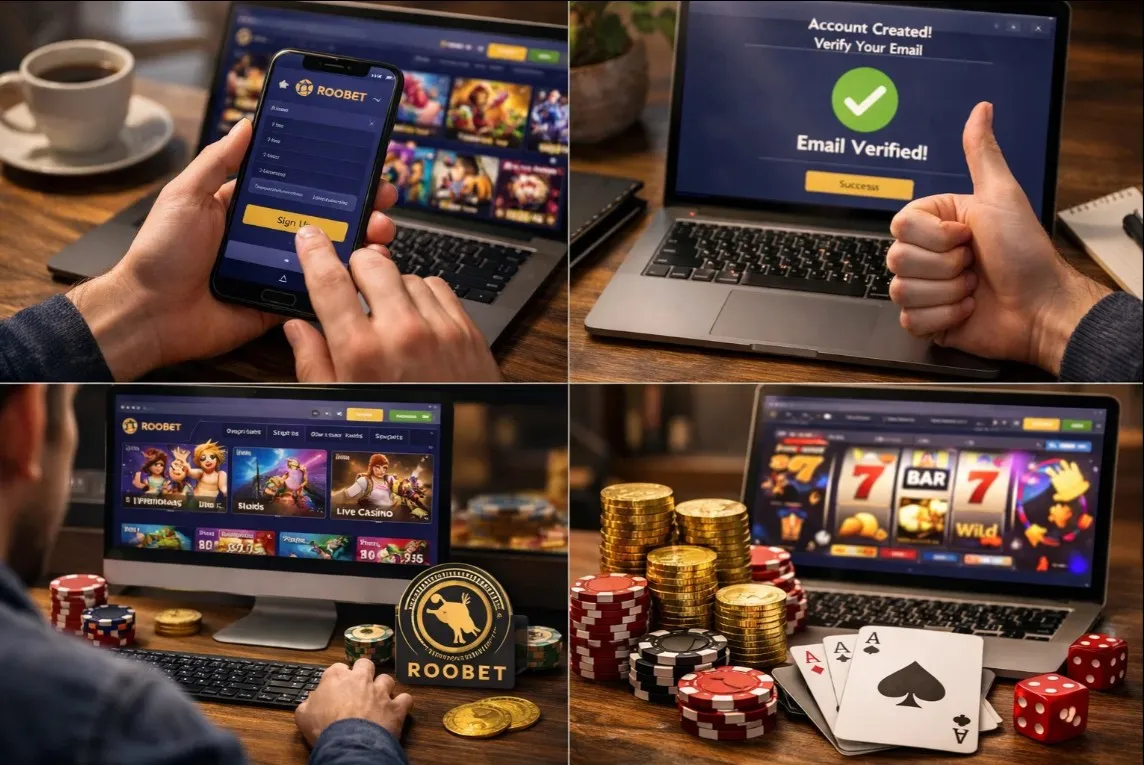 Roobet: como se cadastrar e começar a jogar sem erros